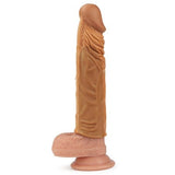 Nature Extender 5 cm Dolgulu Premium Melez Silikon Penis Kılıfı - LV1052B Nature Extender 5 cm Dolgulu Premium Melez Silikon Penis Kılıfı - LV1052B