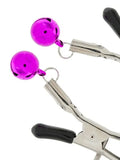 Nipple Teasers Mor Zilli Göğüs Kıskacı - 3006010234 Nipple Teasers Mor Zilli Göğüs Kıskacı - 3006010234