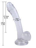 Noctis 19cm Beyaz Dildo No:10 - C-7709B Noctis 19cm Beyaz Dildo No:10 - C-7709B