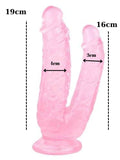 Noctis 19cm Pembe Çiftli Dildo No:76 - C-7749P Noctis 19cm Pembe Çiftli Dildo No:76 - C-7749P