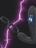NOXXX Telefon Kontrollü Elektro Şoklu Penis Halkalı Anal Vibratör - 405301 NOXXX Telefon Kontrollü Elektro Şoklu Penis Halkalı Anal Vibratör - 405301