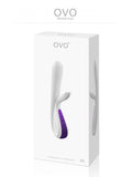 Ovo K5 Rabbit Lüks Vibratör White/Violet - 3000010231 Ovo K5 Rabbit Lüks Vibratör White/Violet - 3000010231