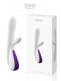 Ovo K5 Rabbit Lüks Vibratör White/Violet - 3000010231 Ovo K5 Rabbit Lüks Vibratör White/Violet - 3000010231