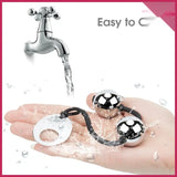 Pompoarizm 2 Top Gerçek Metal Anal ve Vajina Topu - FA-KB08 Pompoarizm 2 Top Gerçek Metal Anal ve Vajina Topu - FA-KB08