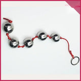 Pompoarizm 5 Top Metal Görünümlü Anal ve Vajina Topu - FA-KB11 Pompoarizm 5 Top Metal Görünümlü Anal ve Vajina Topu - FA-KB11