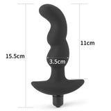 Prostat ve Testis Uyarıcılı Titreşimli Anal Vibratör Anal Plug - LV2606 Prostat ve Testis Uyarıcılı Titreşimli Anal Vibratör Anal Plug - LV2606