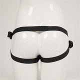 Protez Penis Metal 3 Halkalı Siyah Deri Kemer - K006 Protez Penis Metal 3 Halkalı Siyah Deri Kemer - K006