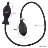 Şişebilen Pompalı Anal Plug Siyah - BDM1814 Şişebilen Pompalı Anal Plug Siyah - BDM1814