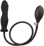 Şişebilen Pompalı Boğumlu Anal Plug Siyah - BDM1815 Şişebilen Pompalı Boğumlu Anal Plug Siyah - BDM1815