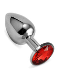 NOXXX Steel Jeweled Çelik Anal Plug Büyük Boy - 401003 NOXXX Steel Jeweled Çelik Anal Plug Büyük Boy - 401003