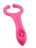Testis Uyarıcılı Titreşimli Penis Halkası Pembe - CRE001 Testis Uyaru0131cu0131lu0131 Titreu015fimli Penis Halkasu0131 Pembe - CRE001