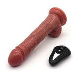 USB Manyetik Şarjlı 20 cm İleri Geri Hareketli Titreşimli Dildo - BDM1311B USB Manyetik u015earjlu0131 20 cm u0130leri Geri Hareketli Titreu015fimli Dildo - BDM1311B