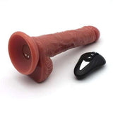 USB Manyetik Şarjlı 20 cm İleri Geri Hareketli Titreşimli Dildo - BDM1311B USB Manyetik u015earjlu0131 20 cm u0130leri Geri Hareketli Titreu015fimli Dildo - BDM1311B