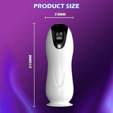 USB Şarjlı 8 Emme Modlu Dijital Göstergeli Sesli Teknolojik Mastürbatör - BDM1547 USB Şarjlı 8 Emme Modlu Dijital Göstergeli Sesli Teknolojik Mastürbatör - BDM1547