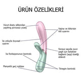 Usb Şarjlı Telefondan Kumandalı Isıtmalı Klitoris Uyarıcılı Teknolojik Vibratör - BDM1550 Usb Şarjlı Telefondan Kumandalı Isıtmalı Klitoris Uyarıcılı Teknolojik Vibratör - BDM1550