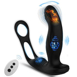 Uzaktan Kumandalı Isıtmalı Penis Halkası USB Şarjlı Titreşimli Anal Plug - BDM1584 Uzaktan Kumandalı Isıtmalı Penis Halkası USB Şarjlı Titreşimli Anal Plug - BDM1584