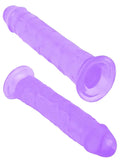 8.5" Realistik Mor Jel Dildo 21.5 cm - VN319003P 8.5" Realistik Mor Jel Dildo 21.5 cm - VN319003P