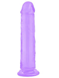 8.5" Realistik Mor Jel Dildo 21.5 cm - VN319003P 8.5" Realistik Mor Jel Dildo 21.5 cm - VN319003P