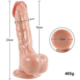 Yeni Nesil Çift Katmanlı 23 cm Realistik Dildo Penis - BDM1292 Yeni Nesil Çift Katmanlı 23 cm Realistik Dildo Penis - BDM1292