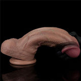 Belden Bağlamalı Yeni Nesil Çift Katmanlı 28 cm Realistik Dev Melez Dildo Penis - LV411062B Belden Bağlamalı Yeni Nesil Çift Katmanlı 28 cm Realistik Dev Melez Dildo Penis - LV411062B