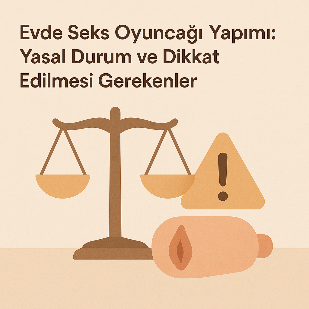 Evde Seks Oyuncağı Yapımı: Yasal Durum ve Dikkat Edilmesi Gerekenler