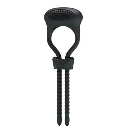 Titreşimli Penis Sıkıcı Halkası Prostat Kelepçe Yüzüğü - B1181