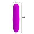 Dana - Teknolojik 10 Fonksiyonlu G-Spot Vibratör Dildo