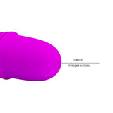 %30 İndirim – Arnd 10 Fonksiyonlu Klitoris Uyarıcılı Vibratör Dildo - CA-BDM1428