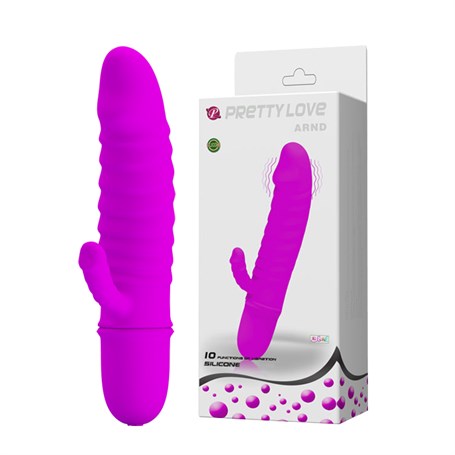 Arnd 10 Fonksiyonlu Klitoris Uyarıcılı Vibratör Dildo - BDM1428
