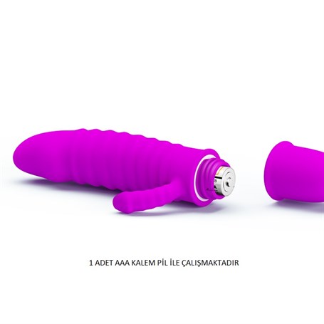 Arnd 10 Fonksiyonlu Klitoris Uyarıcılı Vibratör Dildo - BDM1428