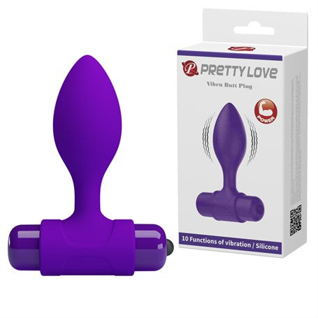 10 Fonksiyonlu Titreşimli Anal Plug - BDM4077