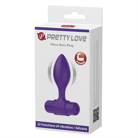 10 Fonksiyonlu Titreşimli Anal Plug - BDM4077