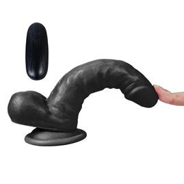 17 cm Titreşimli Gerçekçi Silikon Vantuzlu Zenci Penis - Hunk Eagle - U6122