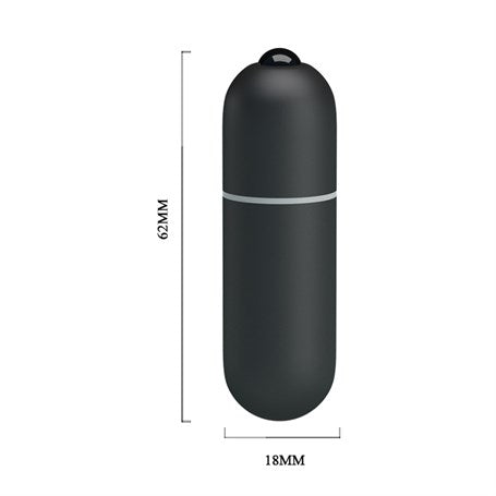 10 Titreşim Fonksiyonlu 6,2 cm Mini Aşk Vibratörü - BDM1459A