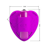 10 Titreşim Fonksiyonlu Belden Bağlamalı Vajinal Kelebek Vibratör - Heartbeat - BDM1349