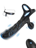 NOXXX DualDrive Uzaktan Kumandalı Esnek Takılabilir Titreşimli Penetratör Penis - 101030