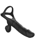 NOXXX DualDrive Uzaktan Kumandalı Esnek Takılabilir Titreşimli Penetratör Penis - 101030