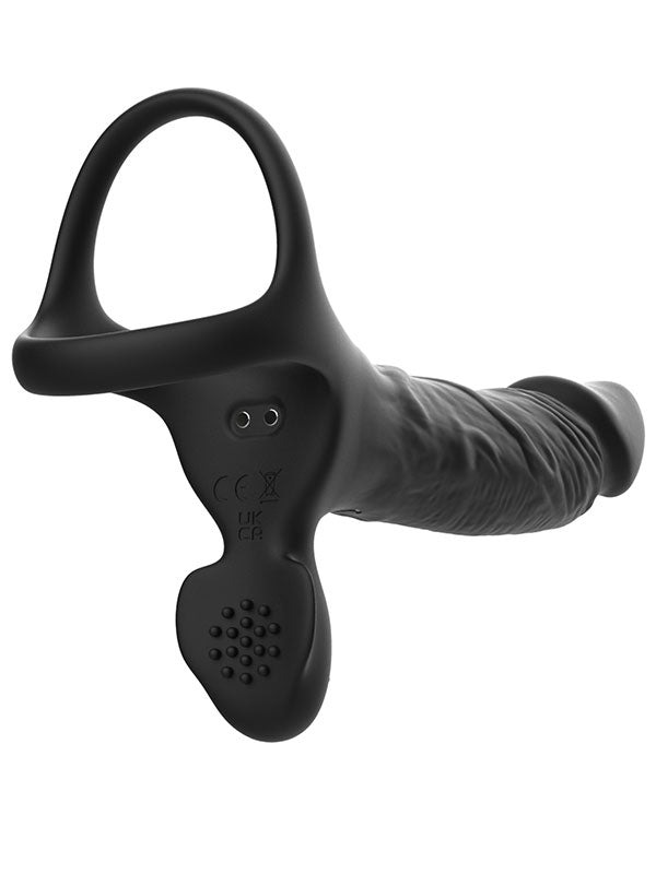 NOXXX DualDrive Uzaktan Kumandalı Esnek Takılabilir Titreşimli Penetratör Penis - 101030