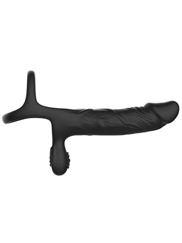 NOXXX DualDrive Uzaktan Kumandalı Esnek Takılabilir Titreşimli Penetratör Penis - 101030