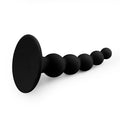 10,4 cm Vantuzlu Boğumlu Anal Plug - 1023