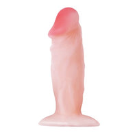 11 cm Vantuzlu Damarlı Penis Anal Plug - B1113