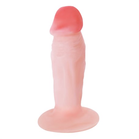 11 cm Vantuzlu Damarlı Penis Anal Plug - B1113