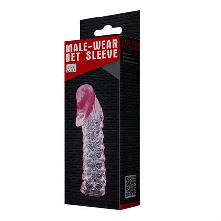 11,5 cm Silikon Şeffaf Penis Kılıfı - B1114