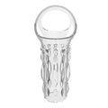 11,5 cm Silikon Şeffaf Tırtıklı Penis Kılıfı - BDM9452