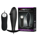 12 Fonksiyon Kumandalı 10 cm Titreşimli Anal Plug - B1260