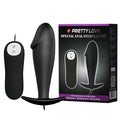 12 Fonksiyon Kumandalı 10 cm Titreşimli Anal Plug - B1260