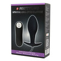 12 Fonksiyon Kumandalı 8,5 cm Titreşimli Anal Plug - B1262