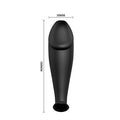 12 Fonksiyon Kumandalı 10 cm Titreşimli Anal Plug - B1260