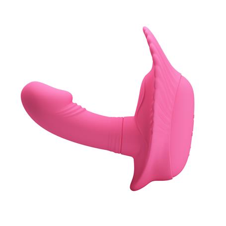 Telefon Kumandalı 12 Fonksiyonlu Titreşimli Çamaşır Altı Vibratör Penis - BDM1261