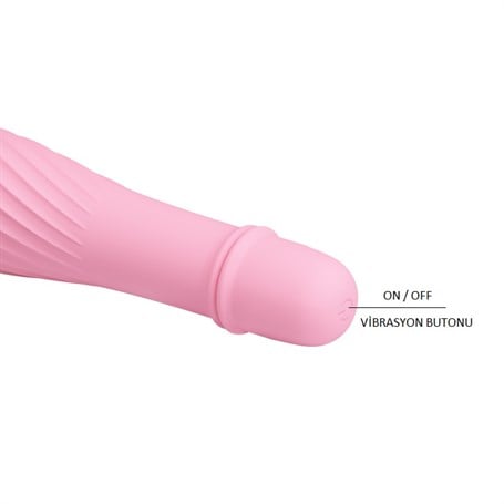 12,3 cm Güçlü Titreşimli Özel Kıvrımlı Teknolojik Vibratör - BDM1454